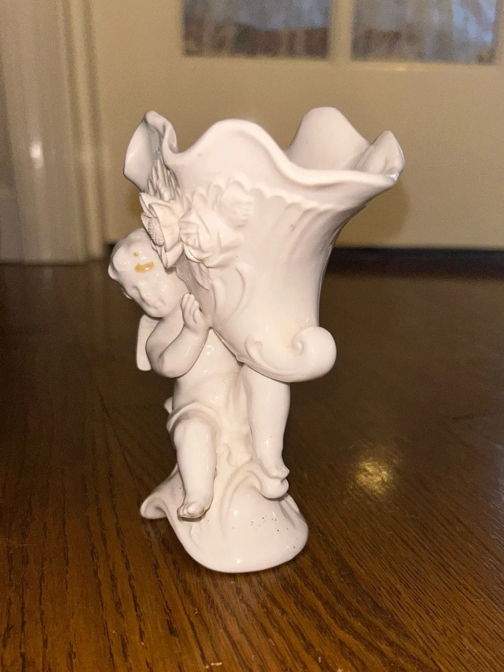 Vintage/Antique Napco Japan Cherub Vase/Planter